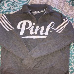 grey pullover from pink!